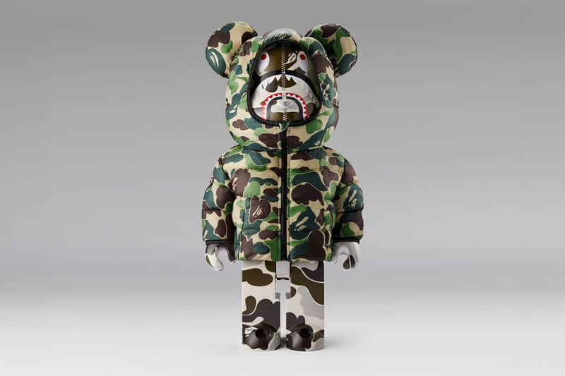 A BATHING APE®️ x Canada Goose がコラボ BE@RBRICK を発売