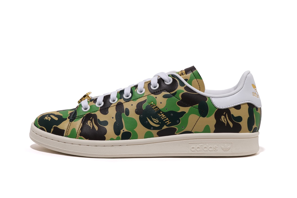 ア・ベイシング・エイプ x アディダス オリジナルスから “ABC カモ” 仕様の新作  Stan Smith BAPE®︎ が登場 A BATHING APE®︎ x adidas Originals Stan Smith BAPE®︎ “ABC CAMO” 2024 release info