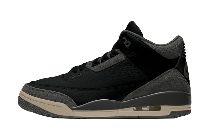 A Ma Maniére x Jordan Brand の次期コラボモデル Air Jordan 3 にブラックカラーの存在が浮上
