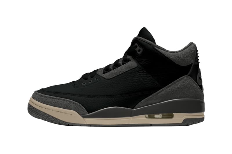 アマ マニエール x ジョーダンブランドの次期コラボモデル エアジョーダン 3にブラックカラーの存在が浮上 A Ma Maniére Air Jordan 3 Black FZ4811-001 Release Date info store list buying guide photos price