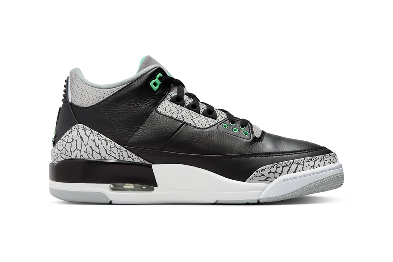 エアジョーダン 3 の新色 “グリーングロー” が2024年夏に登場 Air Jordan 3 Green Glow CT8532-031 Release Date info store list buying guide photos price