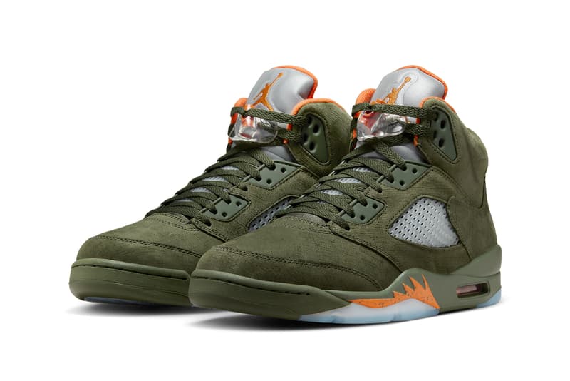 ジョーダン ブランドからエアジョーダン 5 “オリーブ” が約18年振りに復刻 air jordan 5 olive DD0587 308 release date info store list buying guide photos price 