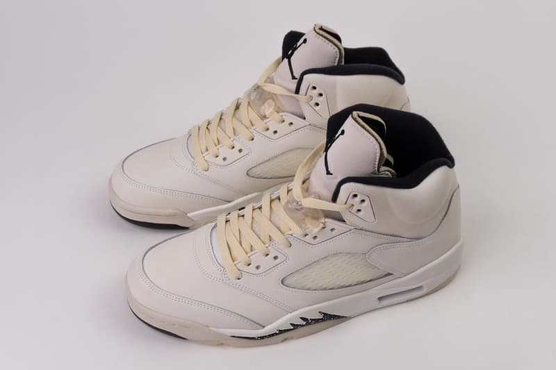 エアジョーダン5からソフトな表情の新色 “セイル”が登場 Air Jordan 5 SE Sail FN7405-100 Release Date info store list buying guide photos price