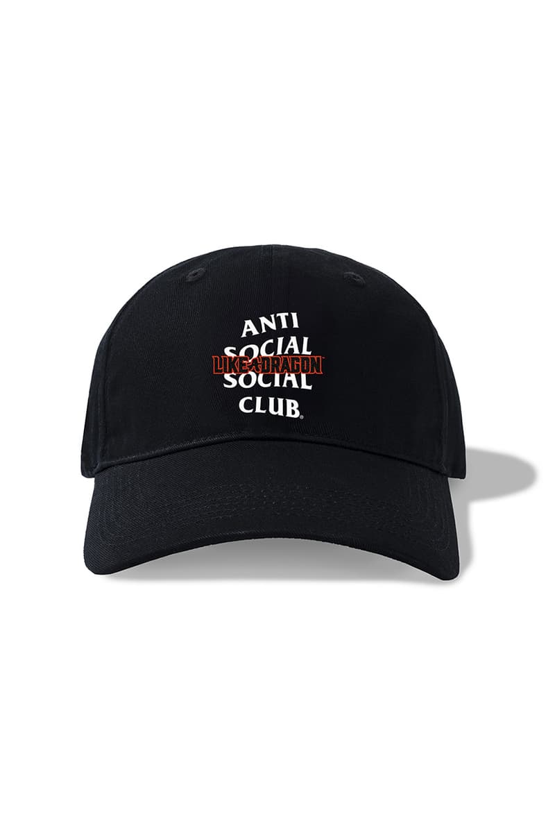 アンチソーシャルソーシャルクラブが『龍が如く』との初コラボレーションを発表 anti social social club Ryū ga Gotoku yakuza collab collection release info