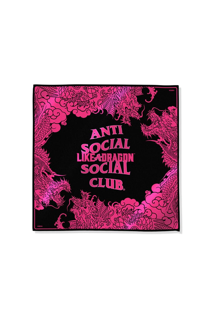 ANTI SOCIAL SOCIAL CLUB × 龍が如く パーカー 黒 XL 【公式通販】