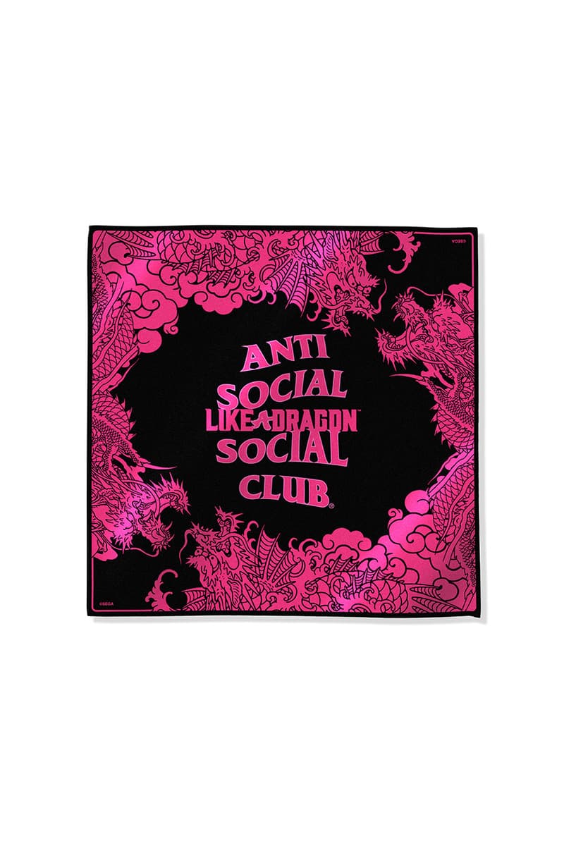 アンチソーシャルソーシャルクラブが『龍が如く』との初コラボレーションを発表 anti social social club Ryū ga Gotoku yakuza collab collection release info