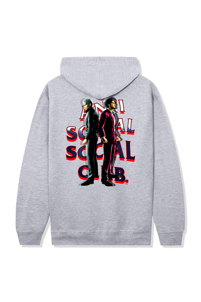 アンチソーシャルソーシャルクラブが『龍が如く』との初コラボレーションを発表 anti social social club Ryū ga Gotoku yakuza collab collection release info