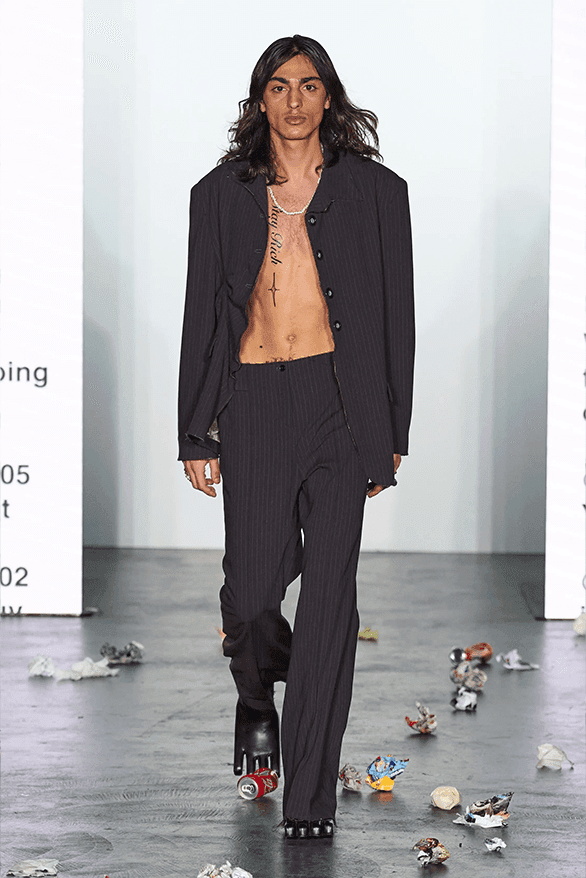 エーヴィエーヴィエーヴィ 2024年秋冬コレクション AVAVAV Fall Winter 2024 Milan Fashion Week runway show Beate Karlsson menswear womenswear streetwear