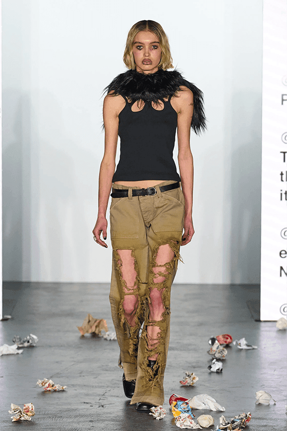 エーヴィエーヴィエーヴィ 2024年秋冬コレクション AVAVAV Fall Winter 2024 Milan Fashion Week runway show Beate Karlsson menswear womenswear streetwear