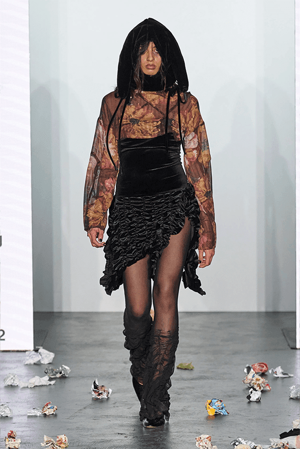 エーヴィエーヴィエーヴィ 2024年秋冬コレクション AVAVAV Fall Winter 2024 Milan Fashion Week runway show Beate Karlsson menswear womenswear streetwear