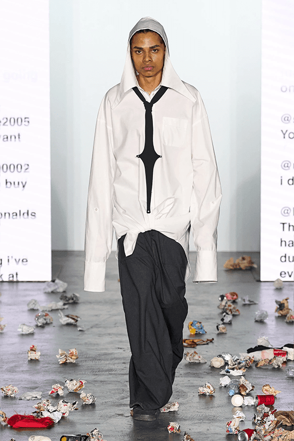 エーヴィエーヴィエーヴィ 2024年秋冬コレクション AVAVAV Fall Winter 2024 Milan Fashion Week runway show Beate Karlsson menswear womenswear streetwear