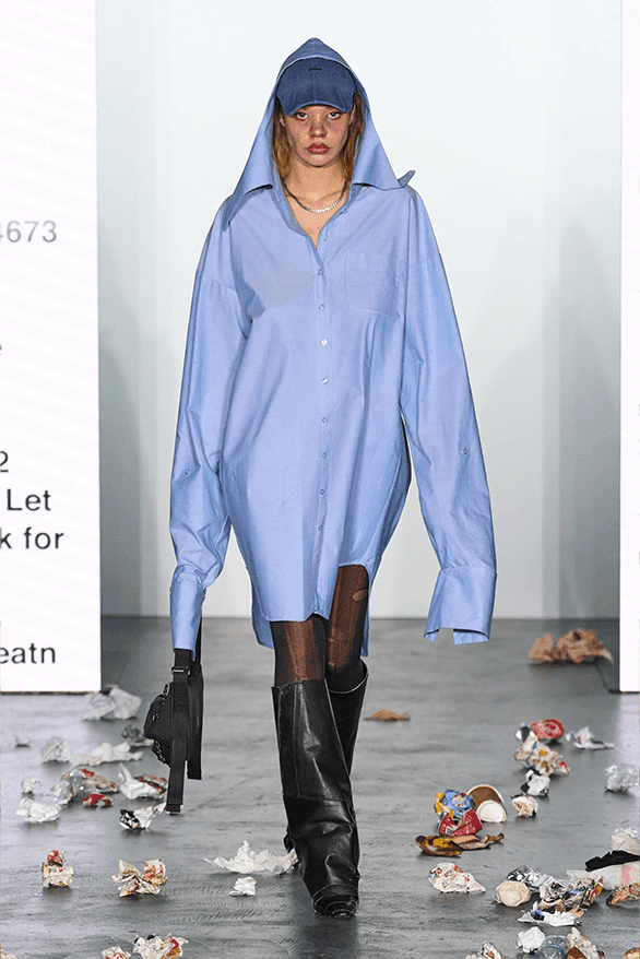 エーヴィエーヴィエーヴィ 2024年秋冬コレクション AVAVAV Fall Winter 2024 Milan Fashion Week runway show Beate Karlsson menswear womenswear streetwear
