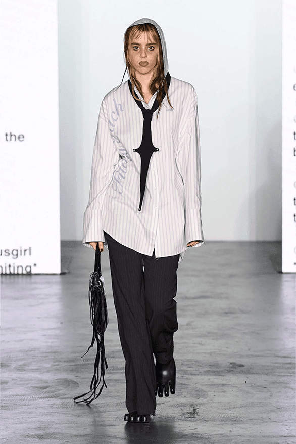 エーヴィエーヴィエーヴィ 2024年秋冬コレクション AVAVAV Fall Winter 2024 Milan Fashion Week runway show Beate Karlsson menswear womenswear streetwear