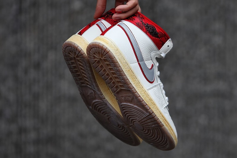 ジョーダン ブランド x アウェイク ニューヨークのコラボ エアシップのディテールをチェック awake ny angelo baque nike jordan brand air ship collaboration first look official release date info photos price store list buying guide