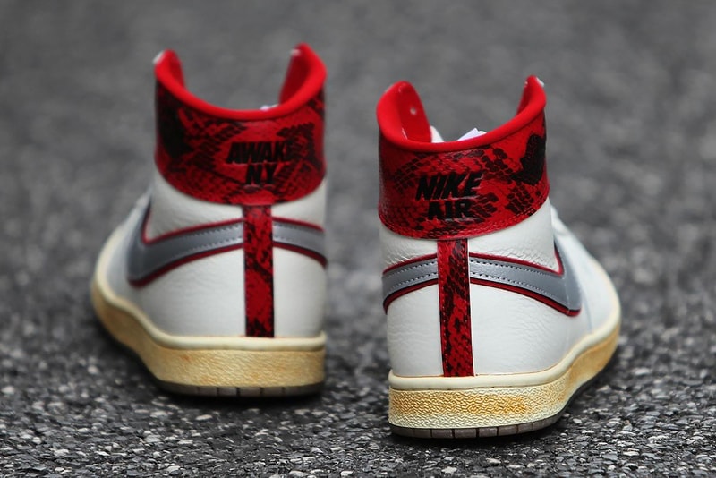 ジョーダン ブランド x アウェイク ニューヨークのコラボ エアシップのディテールをチェック awake ny angelo baque nike jordan brand air ship collaboration first look official release date info photos price store list buying guide