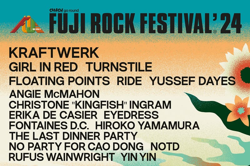 FUJI ROCK FESTIVAL ’24 の出演アーティスト第1弾が発表