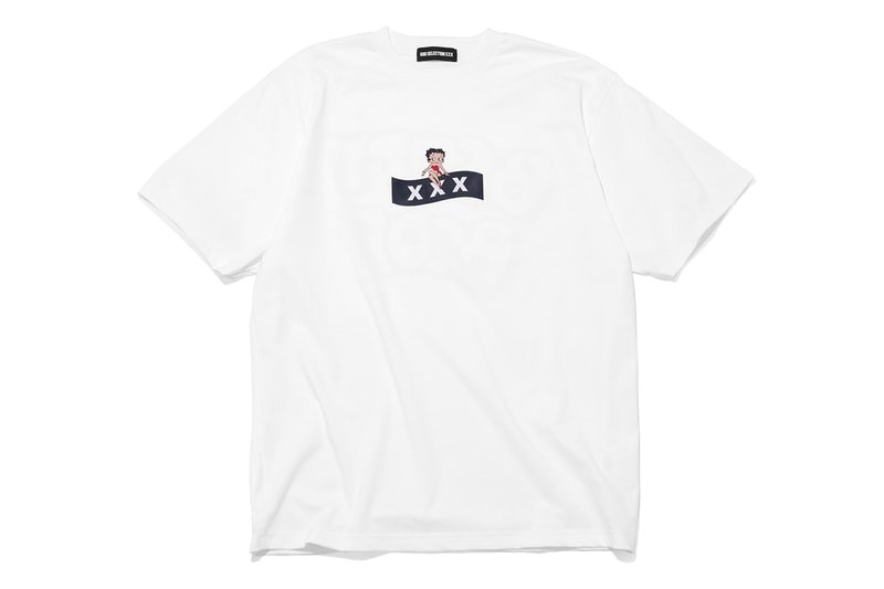 ゴッドセレクショントリプルエックスがベティブープとのコラボレーションを発表 god selection xxx betty boop collab items release info