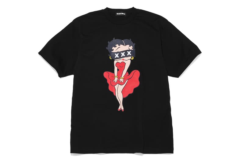 ゴッドセレクショントリプルエックスがベティブープとのコラボレーションを発表 god selection xxx betty boop collab items release info