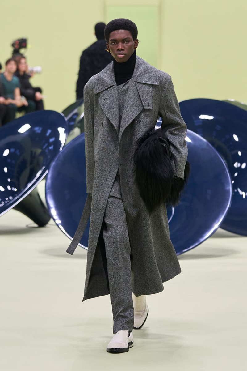 ジル サンダー 2024年秋冬コレクション Jil Sander FW24 Looks at Life in Color and Comfort fw24 collection milan fashion week italy runway fall winter 2024 ready to wear luke lucy meiers green mk.gee