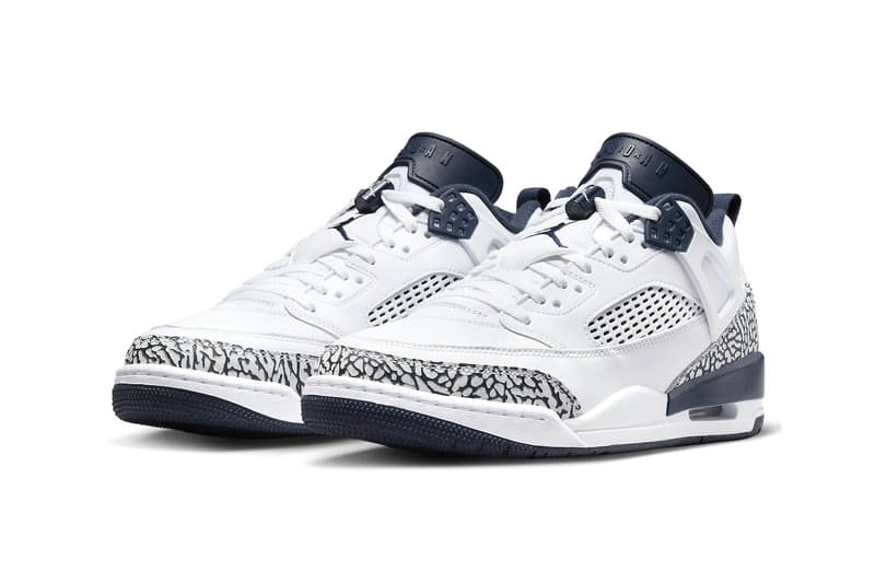 ジョーダンスパイジークローからシンプルかつクリーンな新色 “オブシディアン”が登場 Official Look at the Jordan Spizike Low "Obsidian" White/Obsidian-Pure Platinum air jordan brand nike swoosh jumpman