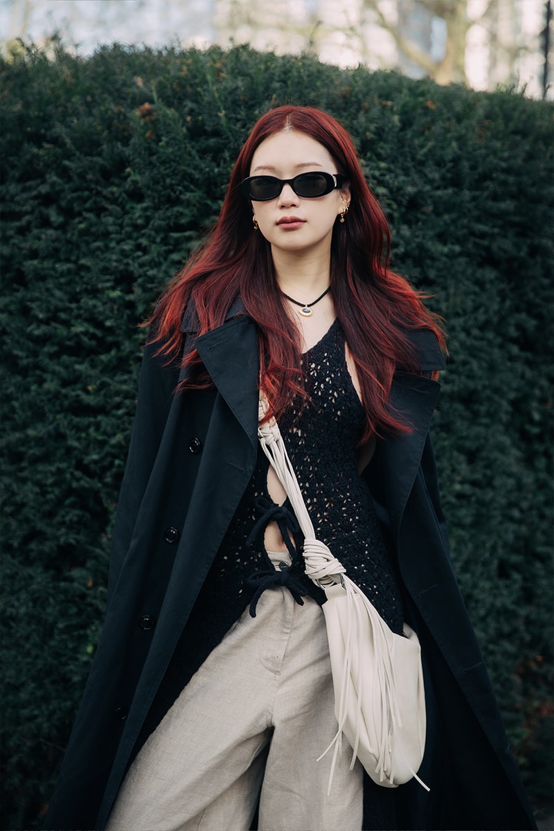 Streetstyle : ロンドン・ファッションウィーク 2024年秋冬 London Fashion Week FW24 Street Style burberry daniel lee peggy gou central cee jw anderson jonathan holzweilerchet lo runway dun hill uk mark fast fashion east natasha zinko central saint martin csm roksanda molly goddard erdem simone rocha richard quinn Ahluwalia