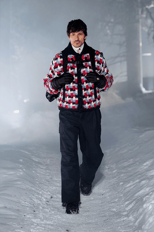 モンクレール グルノーブル2024年秋冬コレクション Moncler Grenoble Fall Winter 2024 Runway Show st Moritz Switzerland menswear womenswear
