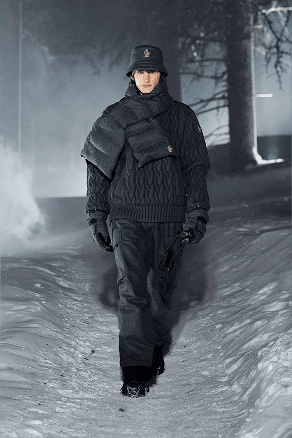 モンクレール グルノーブル2024年秋冬コレクション Moncler Grenoble Fall Winter 2024 Runway Show st Moritz Switzerland menswear womenswear