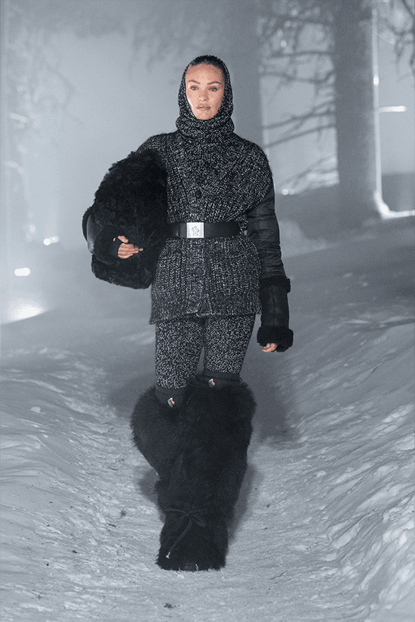 モンクレール グルノーブル2024年秋冬コレクション Moncler Grenoble Fall Winter 2024 Runway Show st Moritz Switzerland menswear womenswear