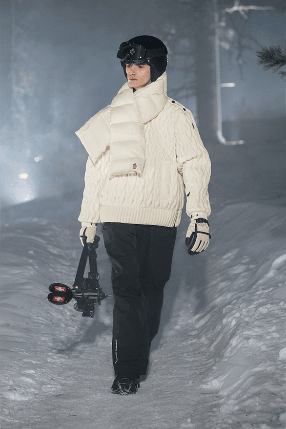 モンクレール グルノーブル2024年秋冬コレクション Moncler Grenoble Fall Winter 2024 Runway Show st Moritz Switzerland menswear womenswear