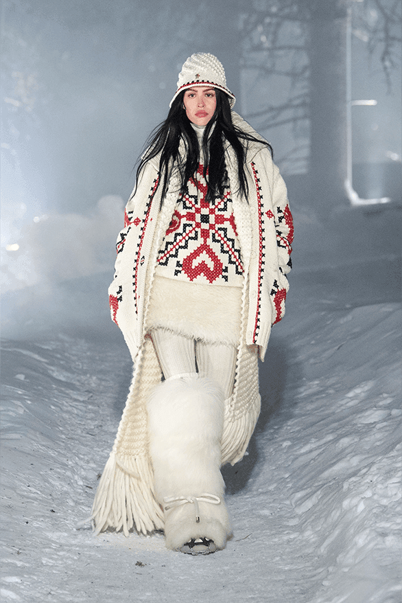 モンクレール グルノーブル2024年秋冬コレクション Moncler Grenoble Fall Winter 2024 Runway Show st Moritz Switzerland menswear womenswear
