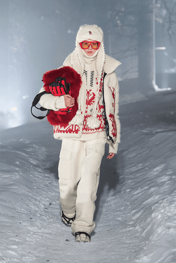 モンクレール グルノーブル2024年秋冬コレクション Moncler Grenoble Fall Winter 2024 Runway Show st Moritz Switzerland menswear womenswear