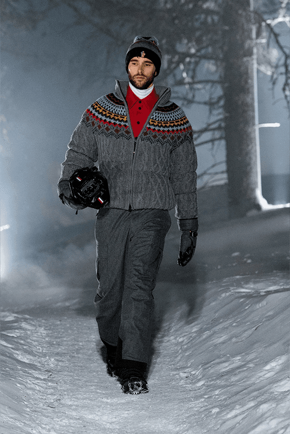 モンクレール グルノーブル2024年秋冬コレクション Moncler Grenoble Fall Winter 2024 Runway Show st Moritz Switzerland menswear womenswear