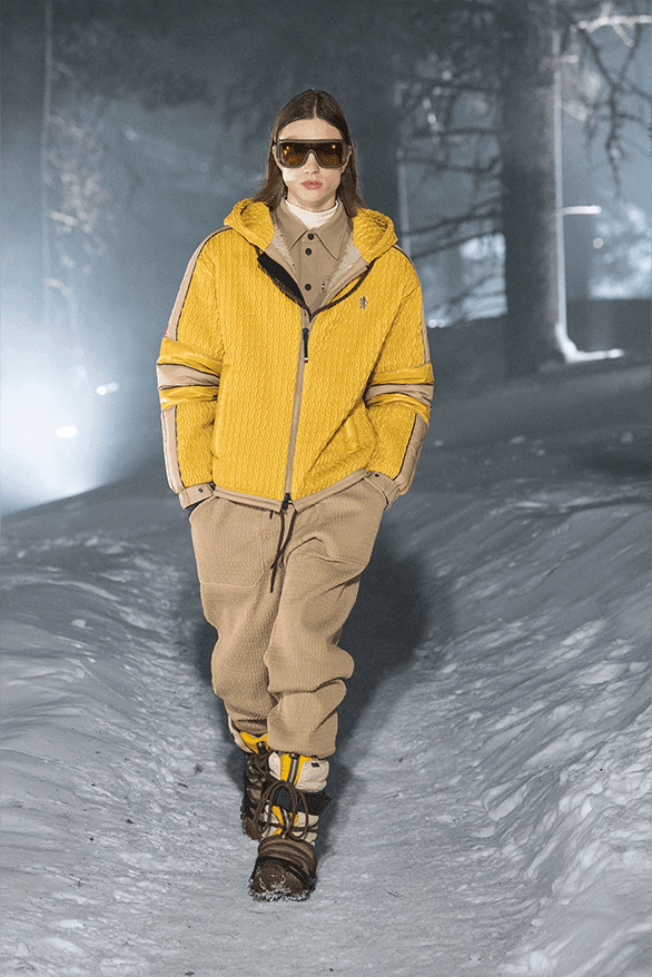 モンクレール グルノーブル2024年秋冬コレクション Moncler Grenoble Fall Winter 2024 Runway Show st Moritz Switzerland menswear womenswear