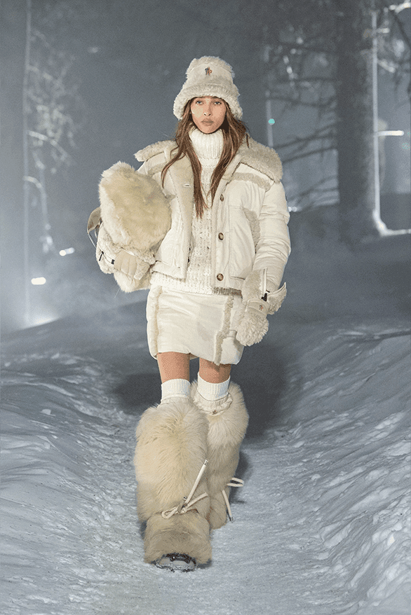 モンクレール グルノーブル2024年秋冬コレクション Moncler Grenoble Fall Winter 2024 Runway Show st Moritz Switzerland menswear womenswear