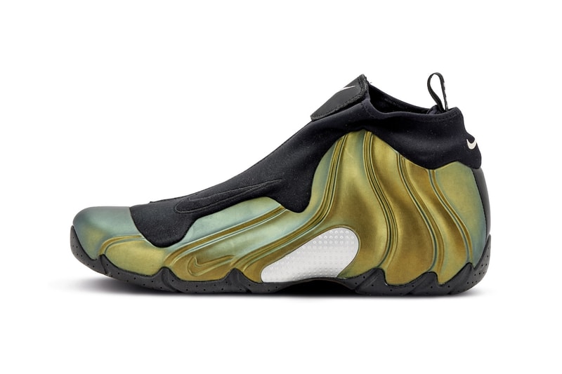 ナイキエアフライトポジットの名カラー “メタリックゴールド”が約16年ぶりに復活 Nike Air Flightposite "Metallic Gold" Is Returning for Later This Year holiday 2024 christmas december november releases info Black-Metallic Silver-White-Black swoosh