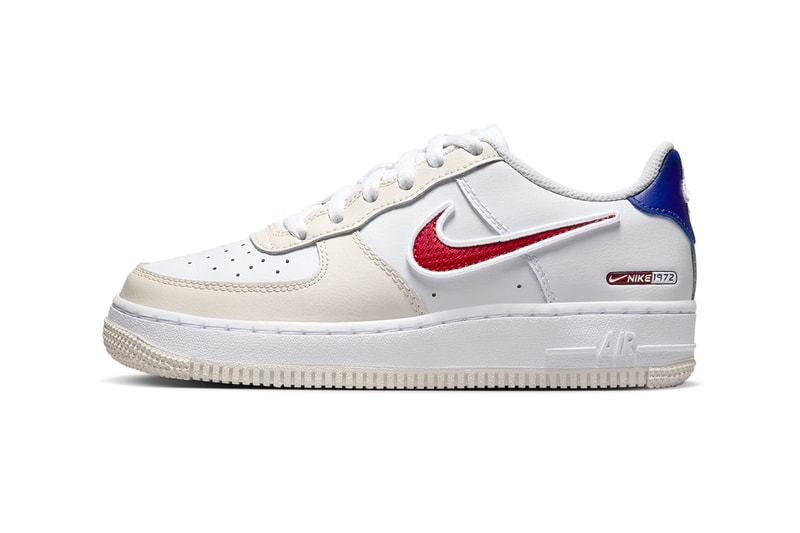 ナイキエアフォース1ローからブランドが誕生した1972年に焦点を当てた新作が登場 Nike Air Force 1 Low 1972 FZ3190-400 Release Info