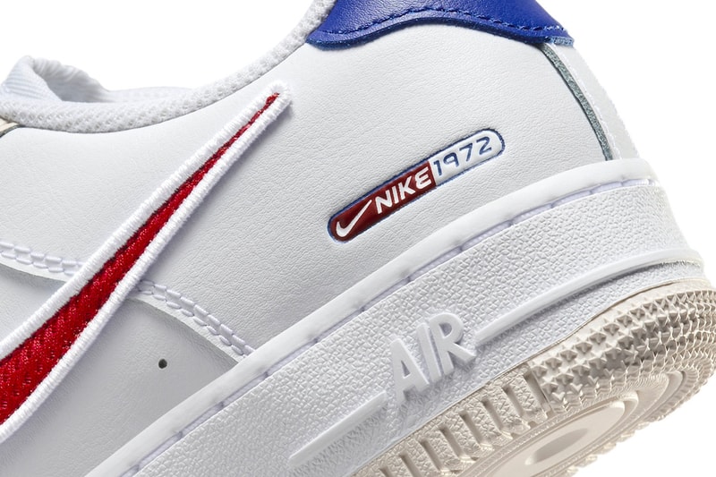 ナイキエアフォース1ローからブランドが誕生した1972年に焦点を当てた新作が登場 Nike Air Force 1 Low 1972 FZ3190-400 Release Info