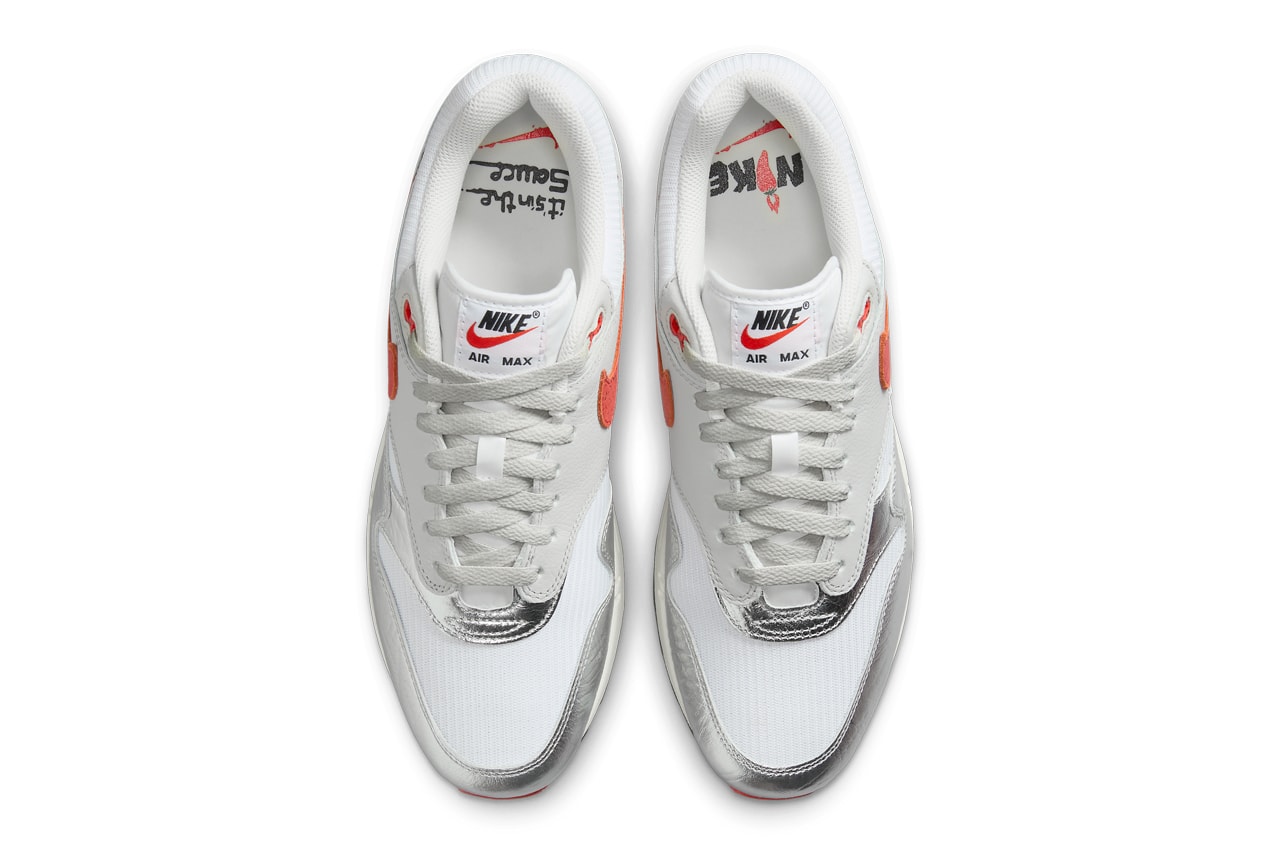 Nike から“ホットソース”に着想した Air Max 1 の新作モデルが登場 Nike Air Max 1 Hot Sauce HF7746-100 Release Info date store list buying guide photos price