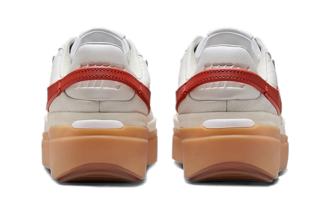 ナイキから立体的なスウッシュを備えた新型モデル ブレザーファントムローが登場 Official Look Nike Blazer Phantom Low in "White/Red" FN5820-100 goddess of victory low-top shoes hangtag sneakers