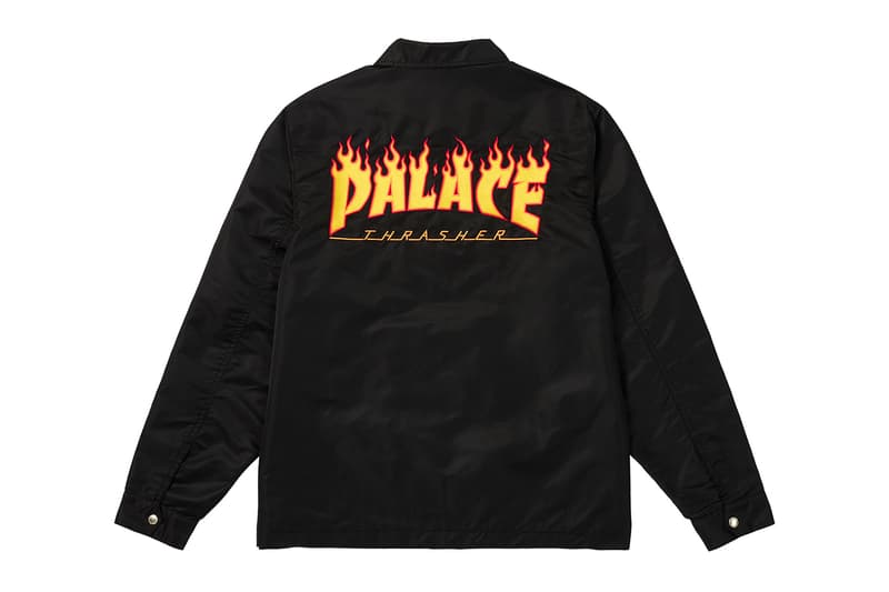 パレス スケートボードとスラッシャーマガジンが初のコラボレーションを発表 Palace Skateboards 2024 Spring Collection Thrasher Collaboration Release Info