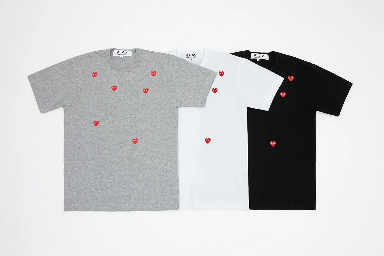 プレイ・コムデギャルソンから2024年春夏シーズンの新作が到着 PLAY COMME des GARÇONS spring summer 2024 new items K-WAY release info