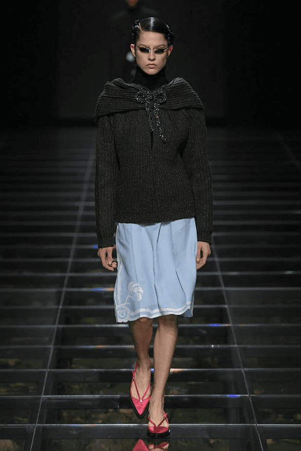 Prada 2024年秋冬ウィメンズコレクション Prada Fall Winter 2024 Milan Fashion Week womenswear runway show Raf Simons Miuccia Prada