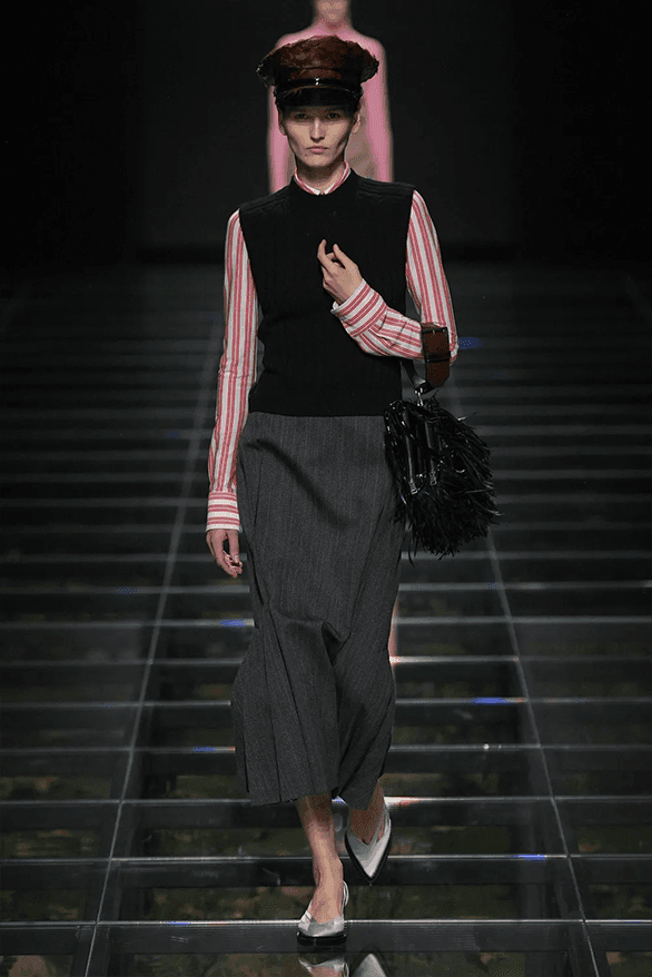 Prada 2024年秋冬ウィメンズコレクション Prada Fall Winter 2024 Milan Fashion Week womenswear runway show Raf Simons Miuccia Prada