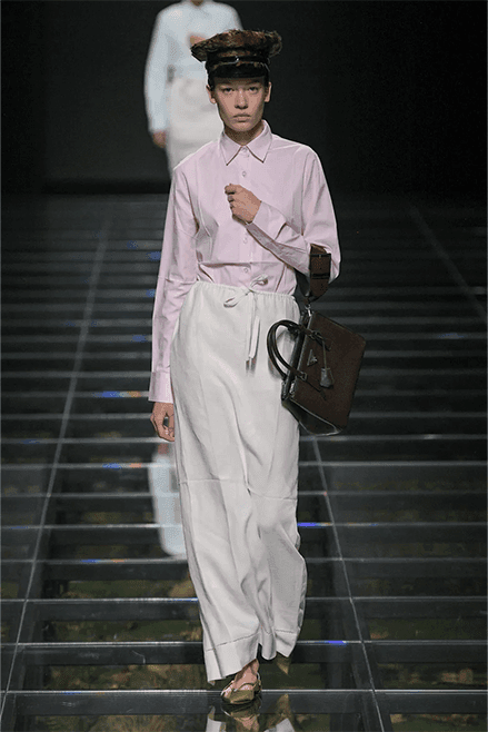 Prada 2024年秋冬ウィメンズコレクション Prada Fall Winter 2024 Milan Fashion Week womenswear runway show Raf Simons Miuccia Prada