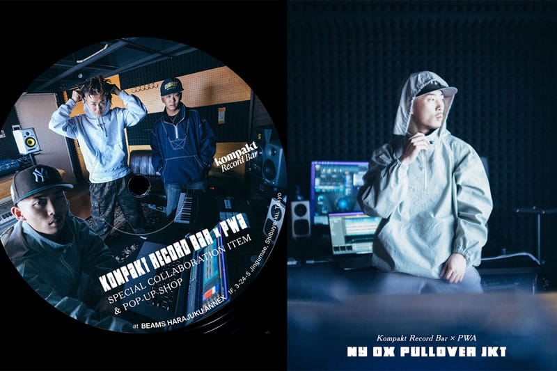 東京発のアパレルブランド PWA と韓国の Kompakt Record Bar® がコラボレーションを発表