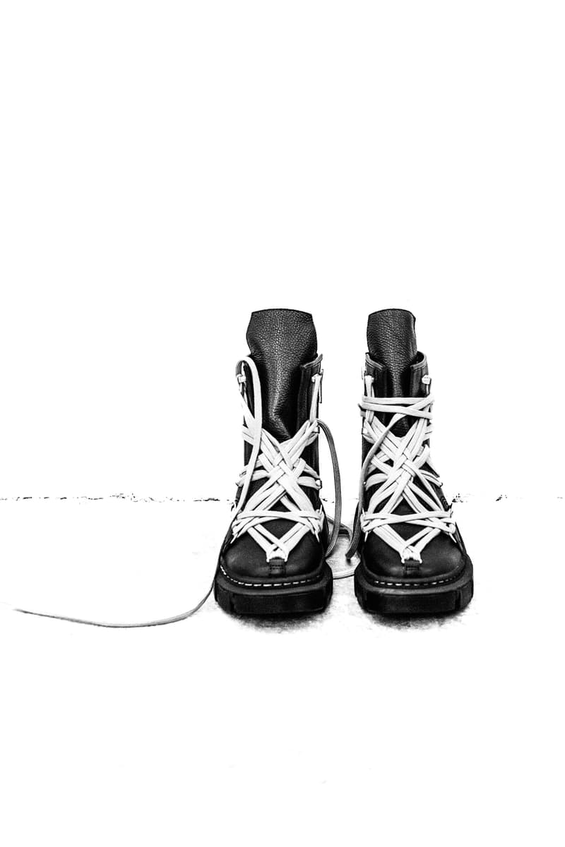 リック・オウエンス x ドクターマーチンから2024年のコラボレーション第1弾が発売 Rick Owens x Dr. Martens 1460 DMXL MEGA LACE BOOT 2024 release info