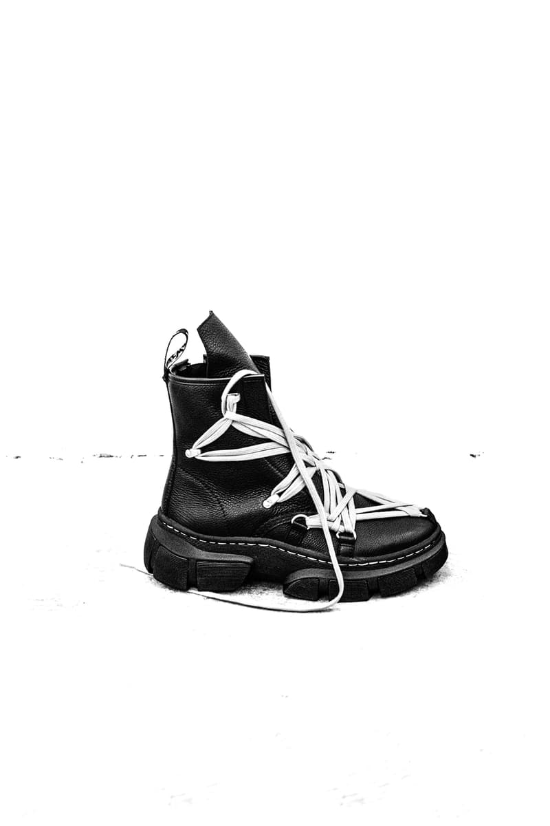 リック・オウエンス x ドクターマーチンから2024年のコラボレーション第1弾が発売 Rick Owens x Dr. Martens 1460 DMXL MEGA LACE BOOT 2024 release info