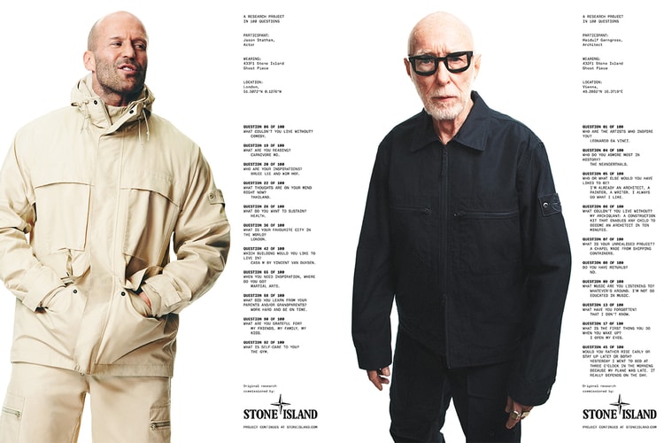 Stone Island が GHOST シリーズの2024年春夏コレクションを発売