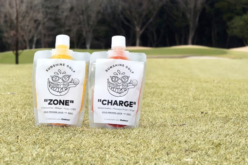 サンシャインジュースとクラブハウスがゴルファーのためのコラボジュースを発表 sunshine juice clubhaus collabo zone charge for golfer release info