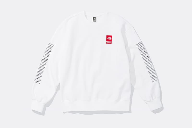 シュプリーム x ザ・ノース・フェイスによる2024年春シーズンのコラボコレクションが発売 Supreme x THE NORTH FACE spring 2024 collection release info